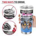 Attention, les filles boivent à nouveau cet été ! Verre personnalisé