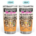 Attention, les filles boivent à nouveau cet été ! Verre personnalisé