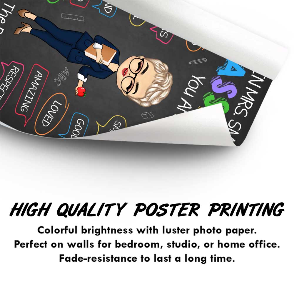 In This Classroom You Are - Personalized Poster