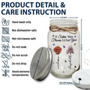 Si mes meilleurs amis étaient des fleurs, je te choisirais - Lampe Mason Jar personnalisée 