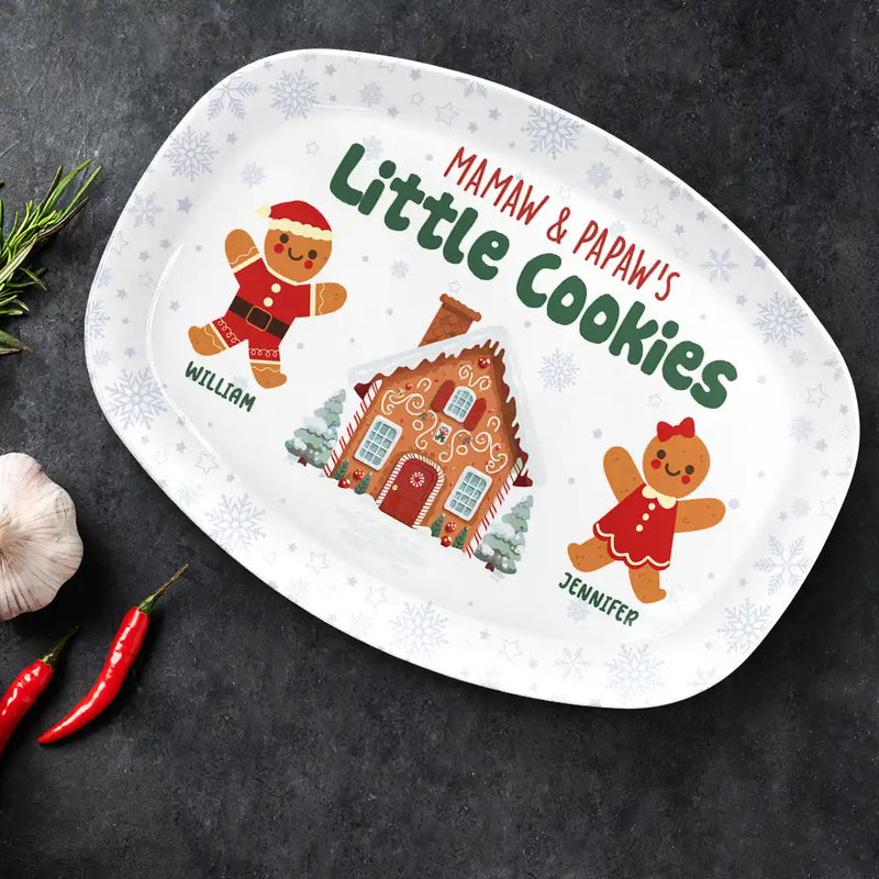 Grandma's Grandpa's Mom's Dad's Perfect Patch - Personalized Plate