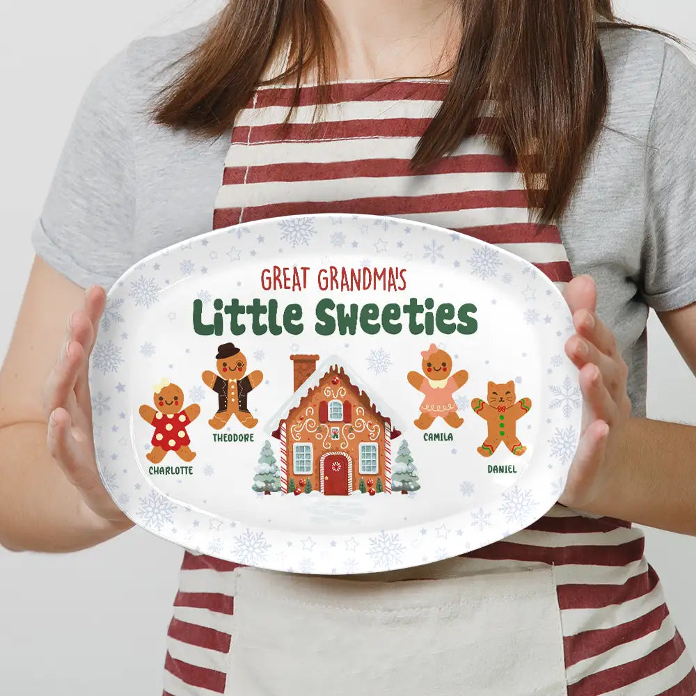 Grandma's Grandpa's Mom's Dad's Perfect Patch - Personalized Plate