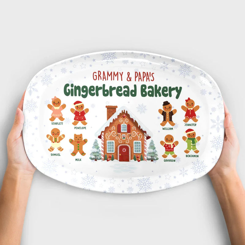 Grandma's Grandpa's Mom's Dad's Perfect Patch - Personalized Plate