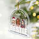 Félicitations pour être la meilleure amie de toutes les meilleures amies - Décoration acrylique personnalisée en forme personnalisée