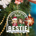 Félicitations pour être la meilleure amie de toutes les meilleures amies - Décoration acrylique personnalisée en forme personnalisée