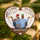 You Are By Far My Favorite - Personalized Custom Shaped Wooden Ornament