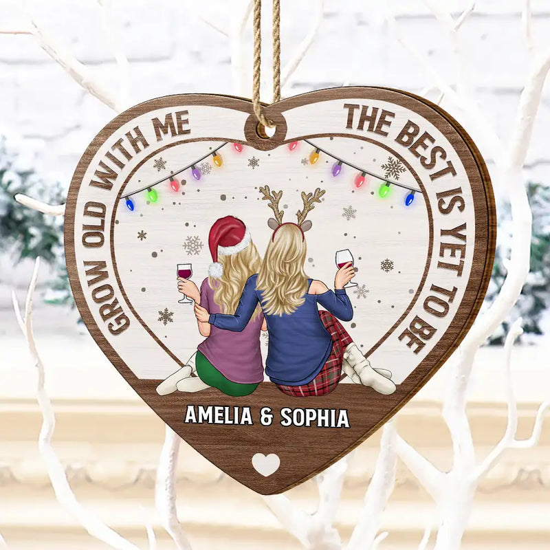 You Are By Far My Favorite - Personalized Custom Shaped Wooden Ornament