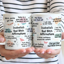 Girl's Daily Affirmations - Personalized Mug