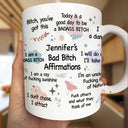Girl's Daily Affirmations - Personalized Mug