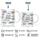 Girl's Daily Affirmations - Personalized Mug