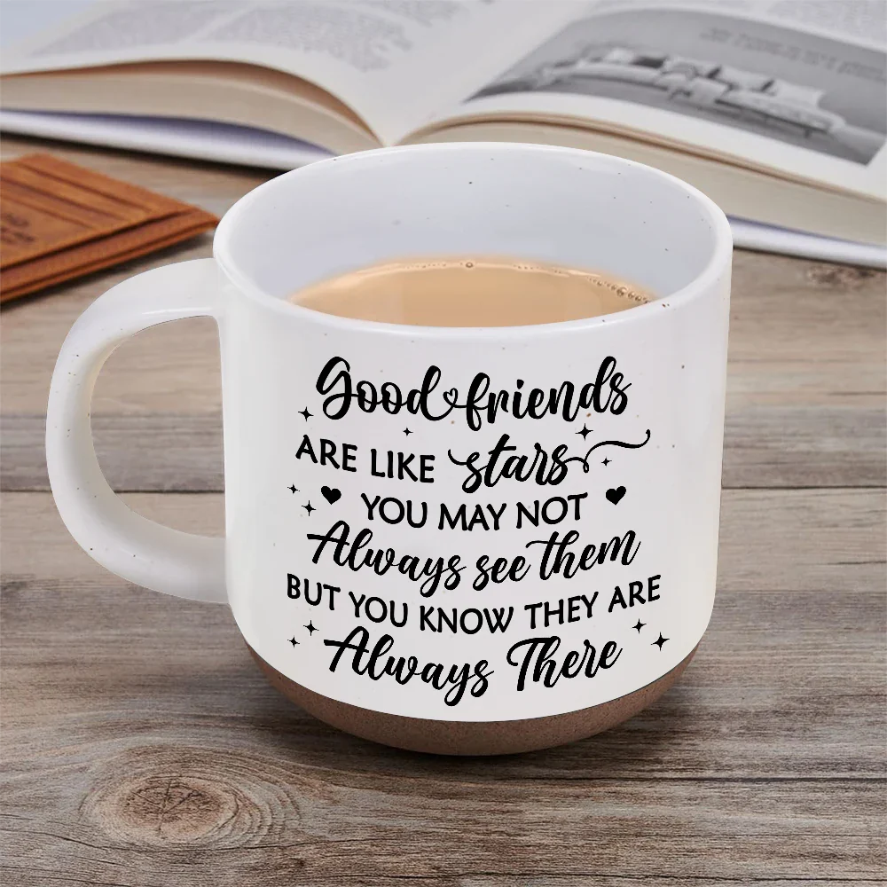 Gift For Bestie - Our Memories Are Countless Our Friendship Is Endless - Personalized Pottery Mug