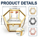 Old Best friends, Gift For Bestie - Birth Flowers Grow An Old Friend - Personalized Glass Jewelry Box
