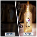 Gift For Bestie,Happy - Bestie Because Of You I Laugh A Little Harder - Personalized Bottle Light