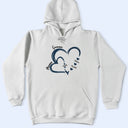 Gift For Mother,Happy,Gift For Grandma,Grandma, Grandkids - Grandma Mom Little Hearts - Personalized T Shirt
