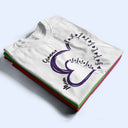 Gift For Mother,Happy,Gift For Grandma,Grandma, Grandkids - Grandma Mom Little Hearts - Personalized T Shirt
