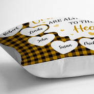 Grandchildren Are Always Close - Gift For Grandparent - Personalized Custom Pillow