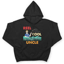 Reel Cool Grandpa Daddy Uncle - Gift For Father - Personalized Custom T Shirt