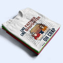 Tel père, telle fille Oh merde - Cadeau père - T-shirt personnalisé