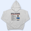 Rules For Dating My Daughter - Gift For Father - Personalized Custom T Shirt