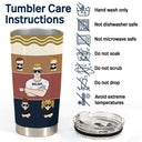 They Call Me Grandpa Dad - Father Gift - Personalized Custom Tumbler