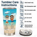 Best Friends We Just Thought We Were Having Fun - Gift For Bestie - Personalized Custom Tumbler