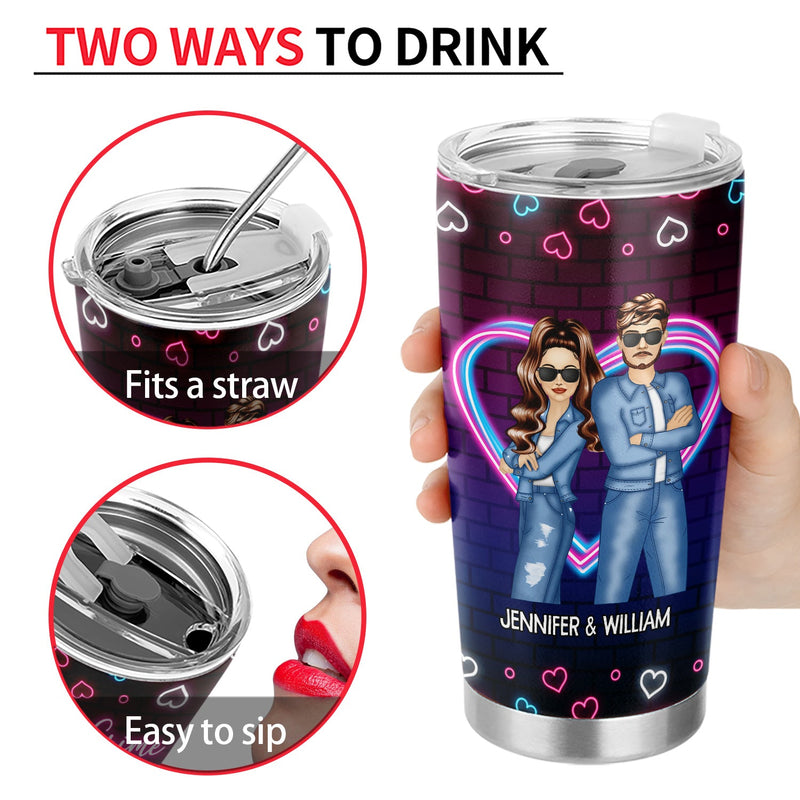 Bestie Partners In Crime - Gift For Besties - Personalized Custom Tumbler