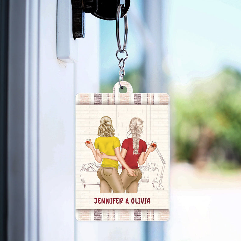 I Could Have Found You Sooner - Gift For Couples - Personalized Custom Acrylic Keychain