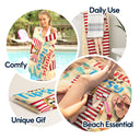 Summer Salty Lil' Beach - Gift For Beach Lovers - Personalized Custom Beach Towel
