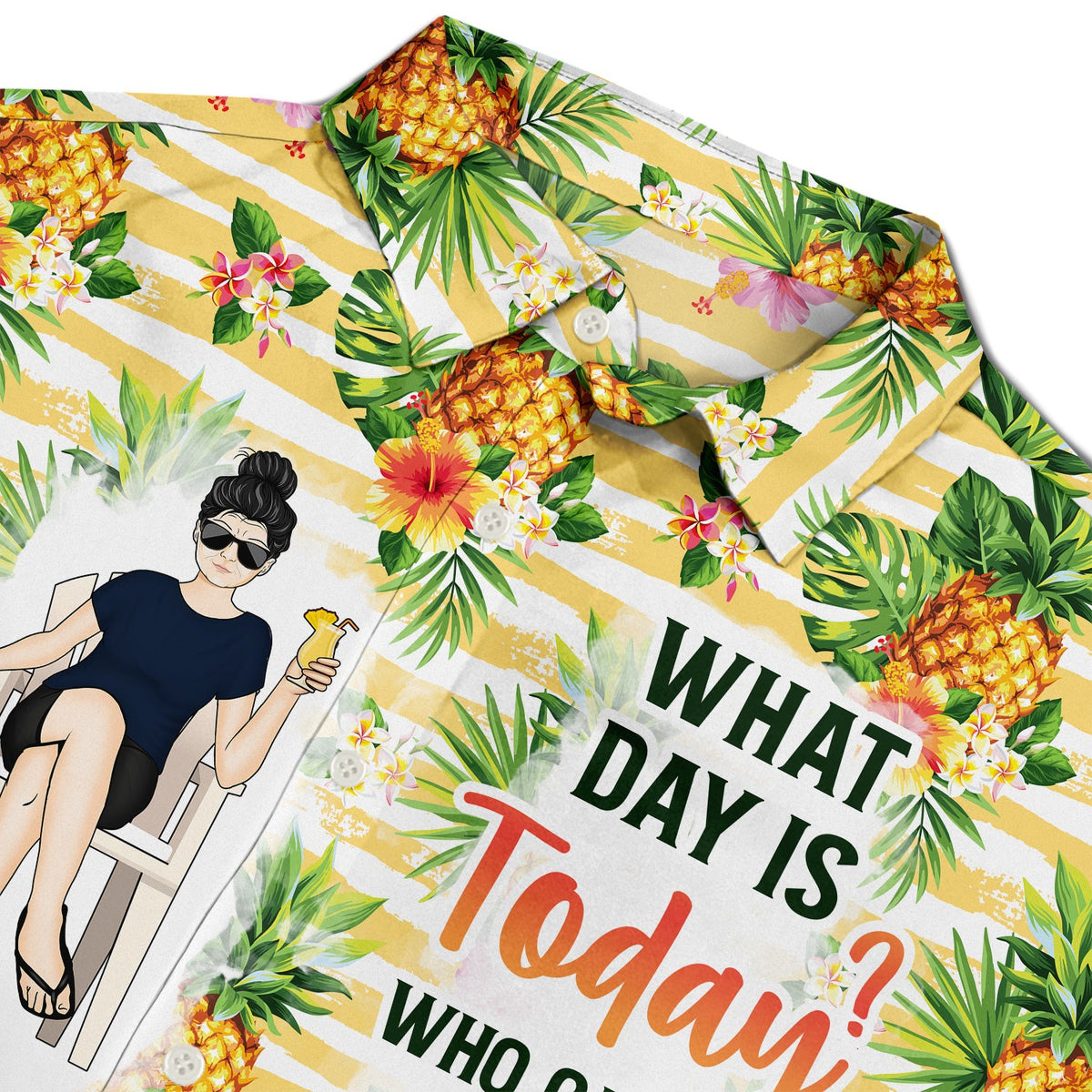 Retired Not My Problem Anymore - Gift For Parents, Grandparents, Retired, Retirement Gift - Personalized Custom Hawaiian Shirt