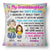 Grandma Mother Hugged This Soft Pillow - Gift For Granddaughter, Grandson, Kids - Personalized Pillow