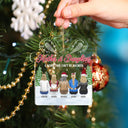 Mère-fille : un lien indéfectible - Cadeau de Noël pour maman - Décoration en acrylique personnalisée