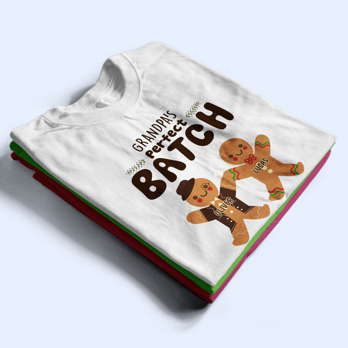 Grandma Grandpa Mom Dad Perfect Batch - Gift For Mom, Dad, Grandparents - Personalized Hoodie