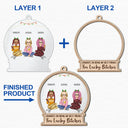 Félicitations pour être devenue ma meilleure amie, ma sœur, ma collègue ! Cadeau pour ma meilleure amie, mes frères et sœurs ! Décoration personnalisée à 2 couches