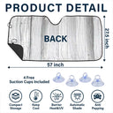 Family Vacation - Personalized Auto Sunshade