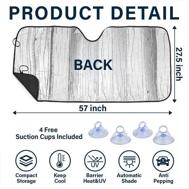 Family Vacation - Personalized Auto Sunshade