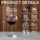 Happy, Cat Lovers, Pet Lovers, Cat Mom, Cat Dad - A Woman Cannot Survive On Wine Alone Cat Mom Cat Dad - Personalized Wine Glass