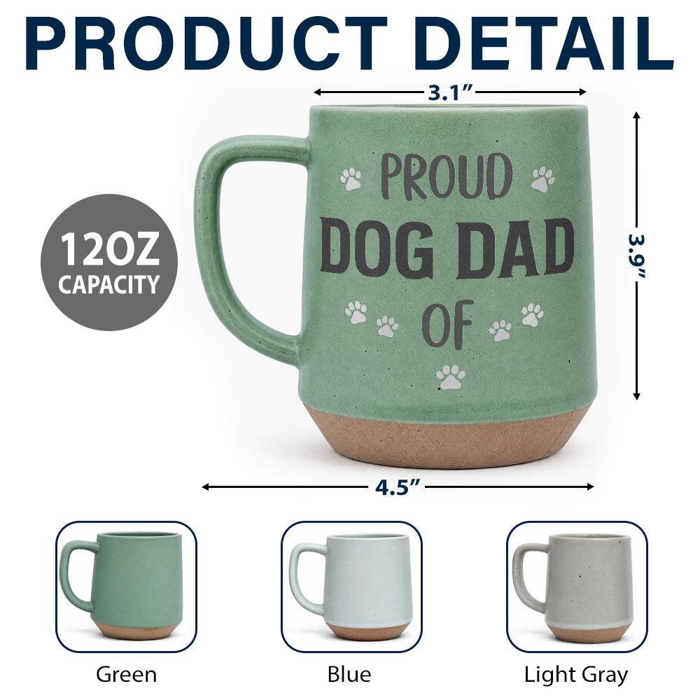 Dog Dad, Pet Lovers, Gift For Father, Playful, Icon - Admit It Life Would Be Boring Without Me For Dog Dad - Personalized Conical Mug