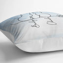 Cat Lovers, Cat Mom, Cat Dad, Pet Lovers, Pet Mom, Pet Dad, Happy - Adorable Cat Line - Personalized Pillow