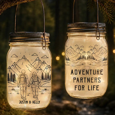 Mason Jar Light For Couples