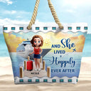Cruising,Summer,Beach,Gift For Yourself,Gift For Women,Happy - All My Cruise Crap - Personalized Beach Bag