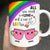 Gift For Couples,Gift For Husband,Gift For Wife,Gift For Boyfriend,Gift For Girlfriend,LGBT,Happy - All You Need Is Love And A Cup Of LGBTea - Personalized White Edge-to-Edge Mug