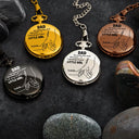 Gift For Father,Dad - Daughters (Young),Dad - Daughters (Adult),Happy - Always Be Your Little Girl - Personalized Pocket Watch