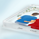 Gift For Mother, Mom - Children, Mom - Daughters (Adult), Mom - Sons, Love - Always My Mother Forever My Friend - Personalized Square Shaped Acrylic Plaque