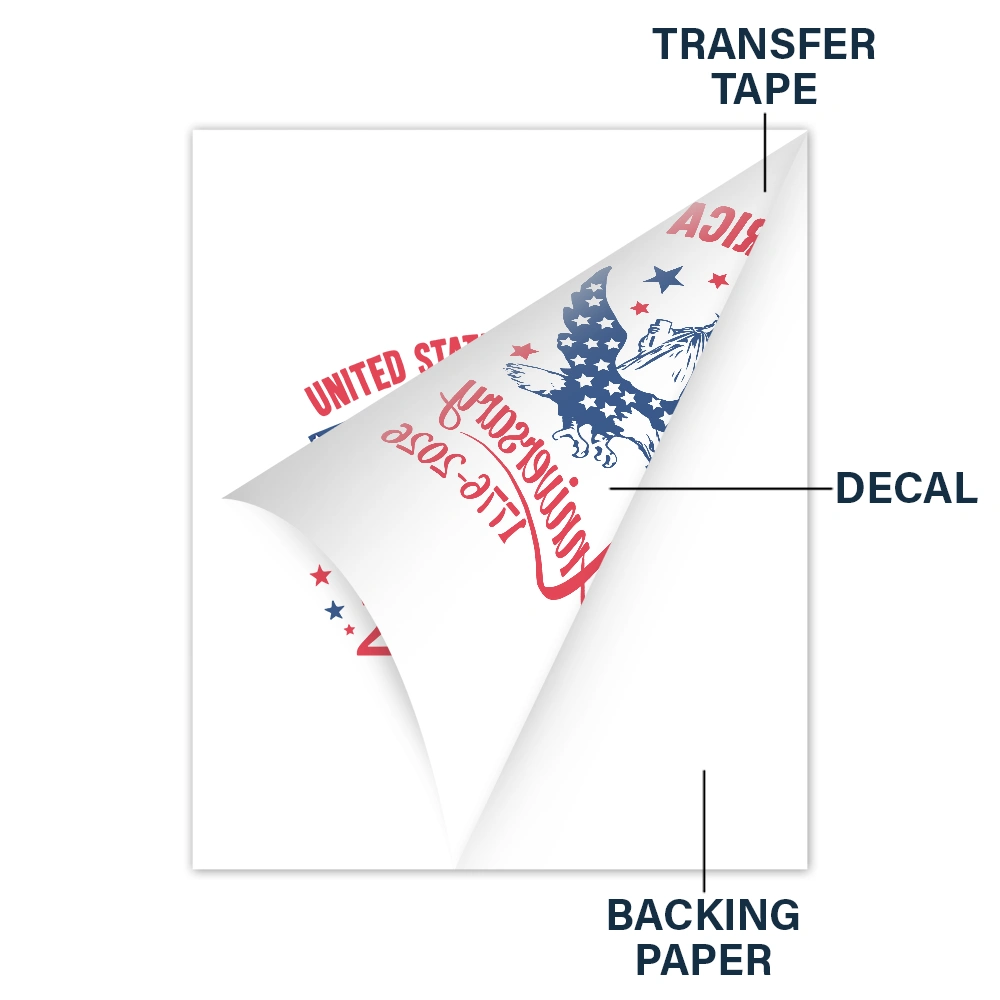 Pet Lovers,Happy,America 250th,Independence Day - America 250 Anniversary Dog Cat Lover - Personalized Decor Decal