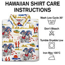 Gift For Yourself,Gift For Women,Gift For Men,Independence Day,America 250th,Happy,No Custom - America 250 Years Cowboy Skeleton Pattern - Hawaiian Shirt