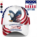 Gift For Mother,Gift For Father,America 250th,Independence Day,Happy - America 250th Anniversary US Pride Patriotic Eagle - Personalized Classic Cap