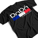 Gift For Father,Independence Day,Happy - America Dad Of Kid Custom Name - Personalized T Shirt