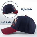 Happy,Independence Day,Gift For Men,Gift For Yourself,America 250th,Gift For Father,Gift For Grandpa,Veteran,Proud - America Land Of The Free Because Of The Brave Dad - Personalized Two Tone Cap
