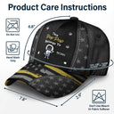 Gift For Grandpa,Gift For Father,Funny,Independence Day,Icon - American Stars And Stripes This Papa Dad Belongs To - Personalized Classic Cap