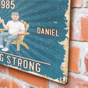 Animate Couple Annoying Each Other - Personalized Classic Metal Signs
